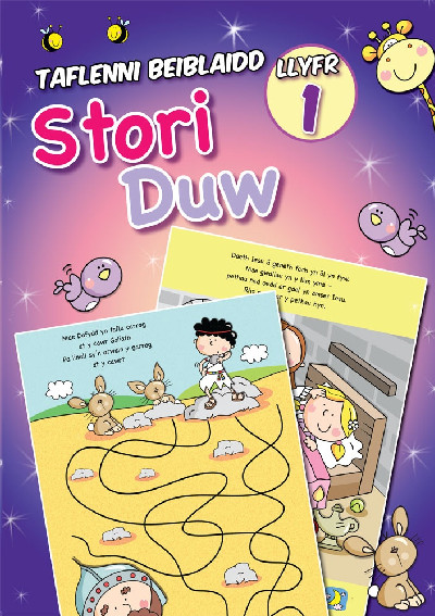 Taflenni Beiblaidd Stori Duw - Llyfr 1