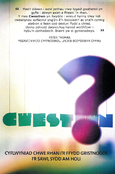 Cwestiwn (DVD)