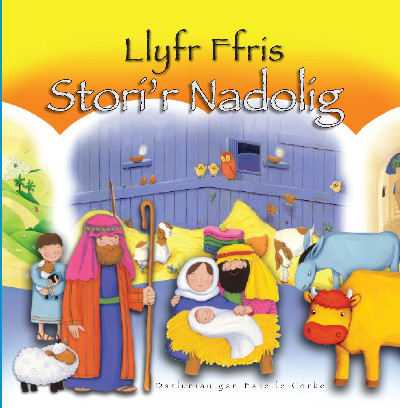Llyfr Ffris Stori'r Nadolig