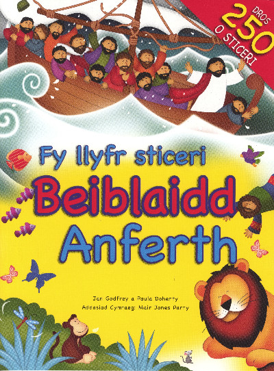 Fy Llyfr Sticeri Beiblaidd Anferth