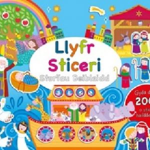 Llyfr Sticeri Storïau Beiblaidd