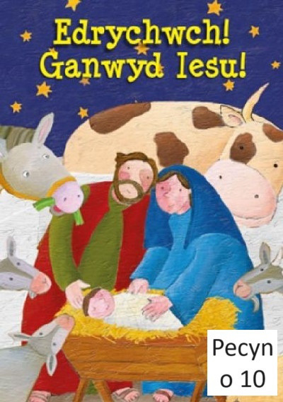Edrychwch! Ganwyd Iesu! (Pecyn o 10)