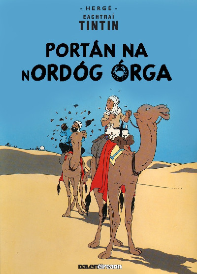 Tintin: Portán Na Nordóg Órga (Irish)