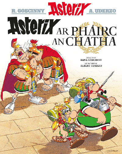 Asterix ar Pháirc an Chatha (Irish)