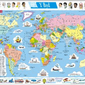 Cyfres Mapiau Atebol o'r Byd: Jig so y Byd