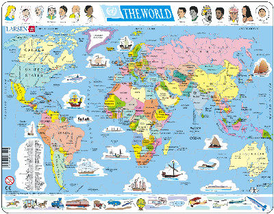 Atebol Maps Ofthe World: Map of the World