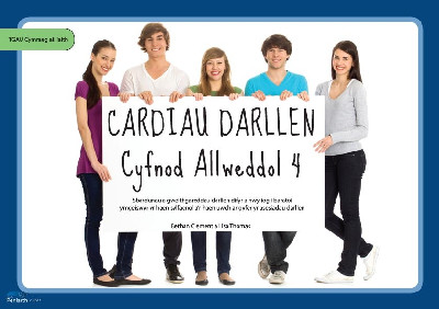Cardiau Darllen Cyfnod Allweddol 4