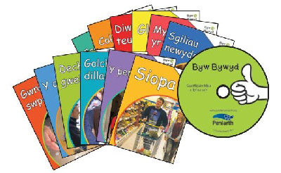 Pecyn Cyfres Byw Bywyd - Llyfrau Darllen a CD ar Gyfer Anghenion Dysgu Ychwanegol