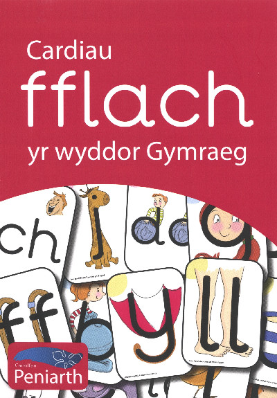 Cardiau Fflach yr Wyddor Gymraeg