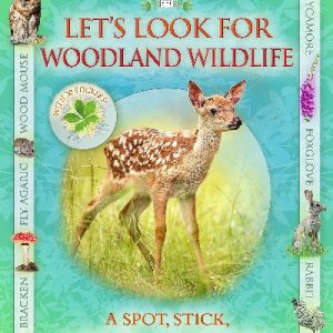 Let's Look for Woodland Wildlife - A Spot, Stick, Colour & Play Book