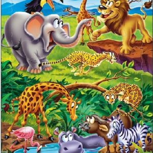 Jigso ar Saffari/Jigsaw on Safari