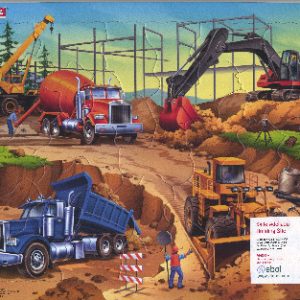 Jig-So Safle Adeiladu/Building Site Jigsaw