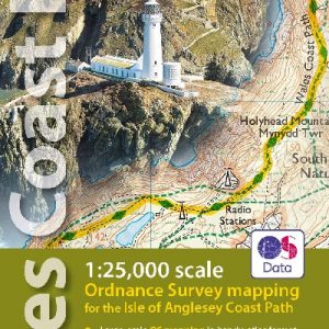 Official Guides Series - Wales Coast Path: Isle of Anglesey Coast Path Map