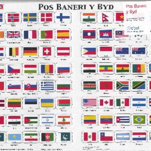 Pos Baneri'r Byd (Jig-So)