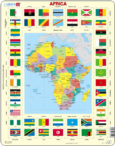 Map of Africa Jigsaw