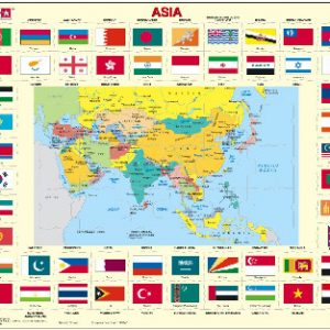 Map of Asia Jigsaw