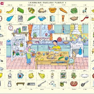 Learning English Puzzle 1 - The Home