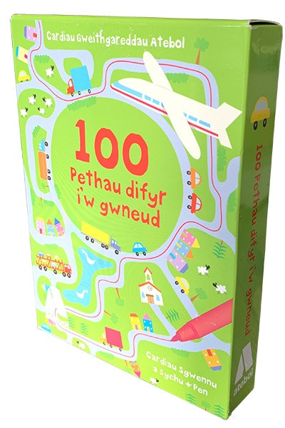 100 Pethau Difyr i'w Gwneud - Cardiau Gweithgareddau Atebol