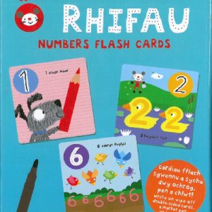 Lleu Llygoden: Cardiau Fflach Rhifau/Numbers Flash Cards