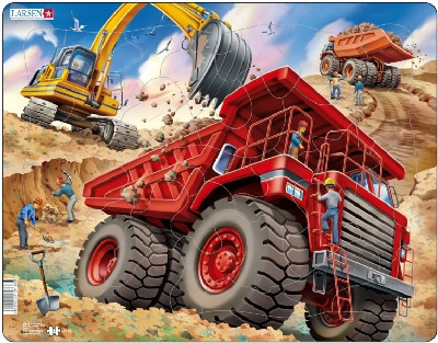 Jig-So Dympar Mawr / Big Dumper Jigsaw