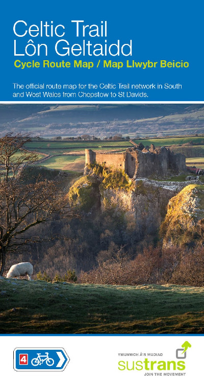 Celtic Trail - Cycle Route Map/Lôn Geltaidd - Map Llwybr Beicio