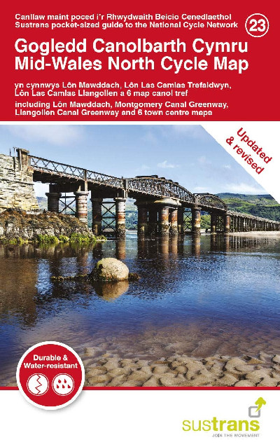 Gogledd Canolbarth Cymru/ Mid-Wales North Cycle Map