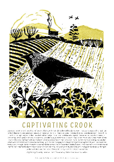 Tom Cox's 21st Century Yokel Poster: Captivating Crook