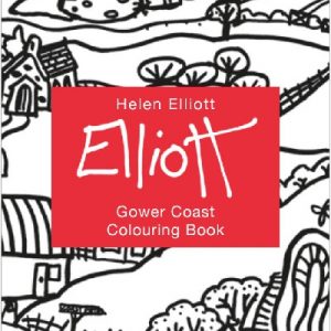 Helen Elliott Concertina Colouring Book: Gower Coast