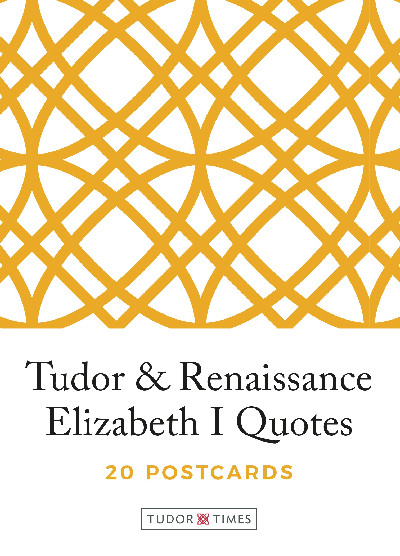 Tudor Times Elizabeth I Quote Postcards Pack 2
