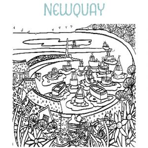 Helen Elliott Poster: Dylan Thomas Newquay