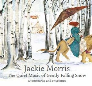 Jackie Morris Postcard Pack: The Quiet Music of Gently Falling Snow