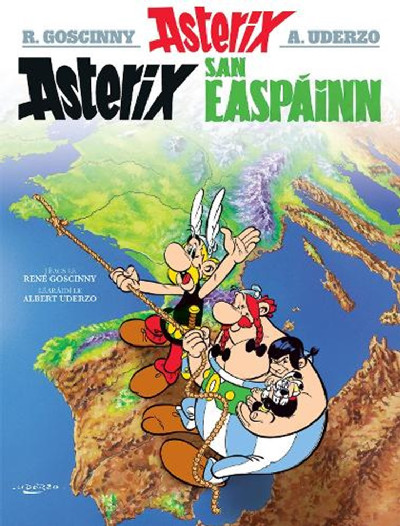 Asterix San Easpáinn (Asterix i Ngaeilge / Asterix in Irish)