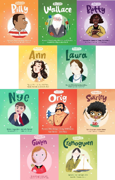 Pecyn Cyflawn Cyfres Enwogion o Fri