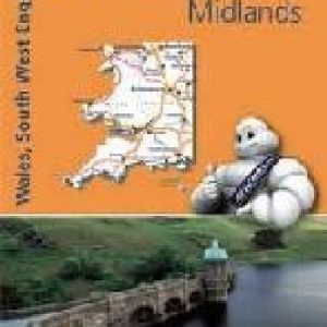 Wales and South West England Michelin Regional Map